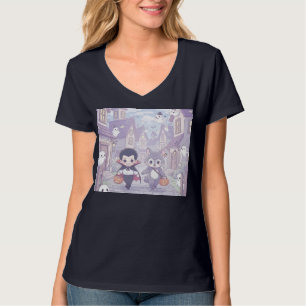 T-shirt Petit Vampire et Werewolf Trick-or-Treat
