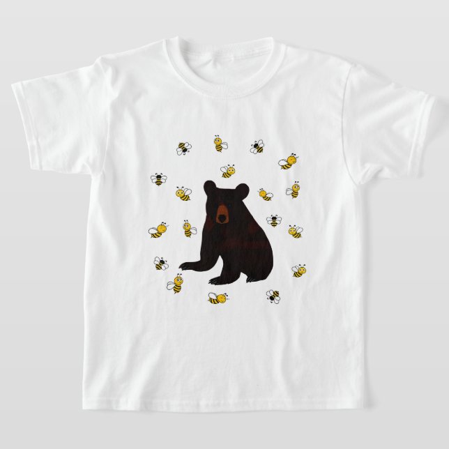 T-shirt Petite abeille au miel (Poser)