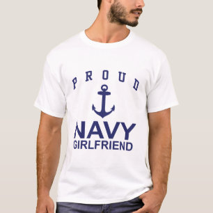 T-shirt Petite amie de la Marine
