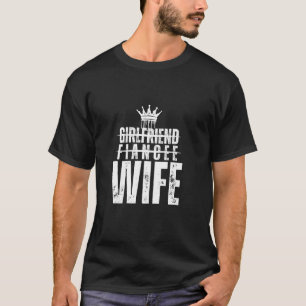 T-shirt Petite amie fiancée épouse