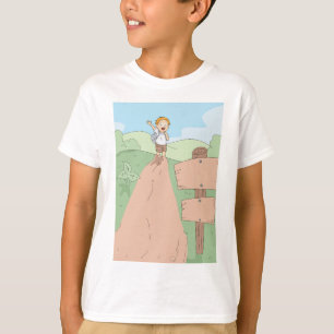T-shirt Petite Aventure de Randonnée pour Jeunes Explorate