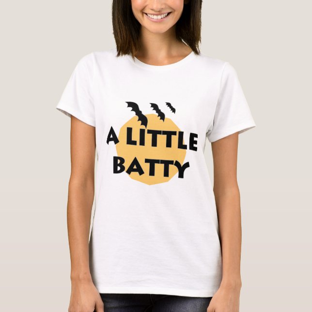 T-shirt Petite chauve-souris et lune (Devant)
