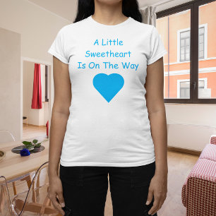 T-shirt Petite chérie La Grossesse de Saint Valentin