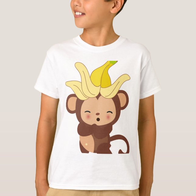 T-shirt Petite collection 108 de singe (Devant)