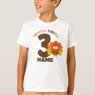T-shirt petite dinde de la chemise d'anniversaire de l'Act