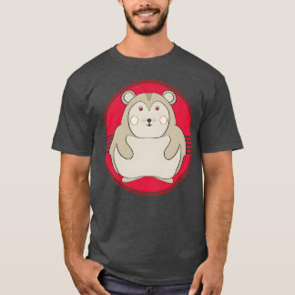T-shirt Petite famille d'animaux mignons de hamster