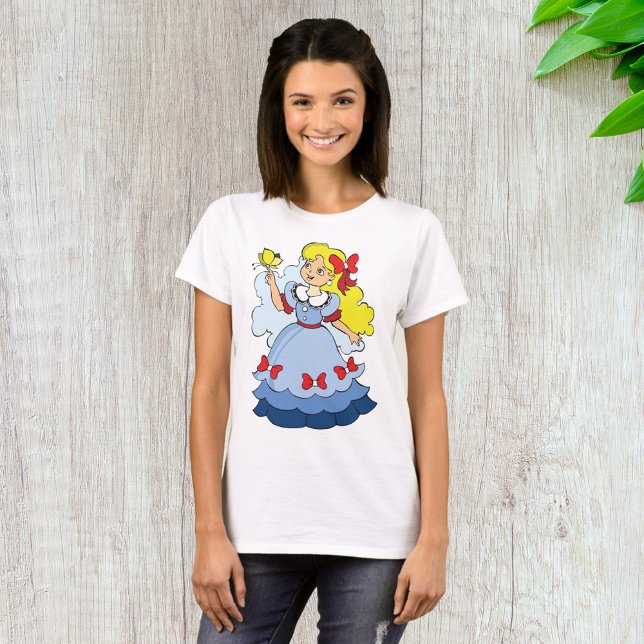 T-shirt Petite Fille Avec Un Papillon (Créateur téléchargé)