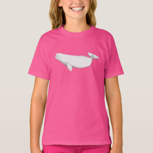 T-shirt Petite fille de baleines Beluga