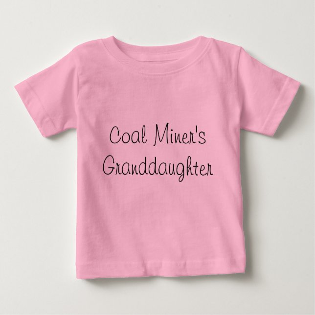 T-shirt petite-fille de Coal Miner (Devant)