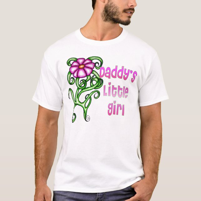 T-shirt Petite fille de Daddys (enfant) (Devant)