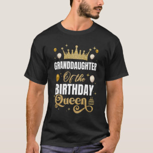 T-shirt Petite-Fille De L'Anniversaire Reine Femmes Filles