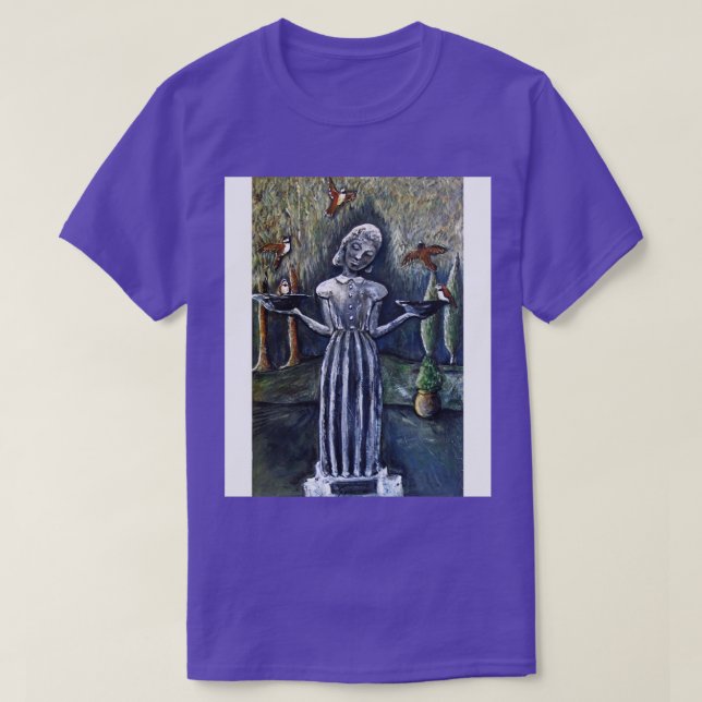 T-shirt Petite fille d'oiseaux Wendy Savannah (Design devant)