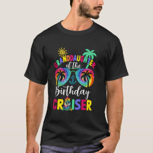 T-shirt Petite-fille du croiseur d'anniversaire famille ap