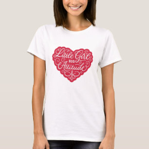 T-shirt Petite fille Grande attitude