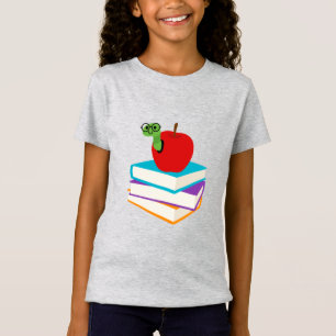 T-Shirt Petite fille liseuse