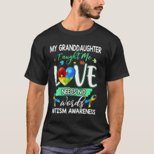 T-shirt Petite-fille M'a Appris L'amour N'a Besoin D'aucun