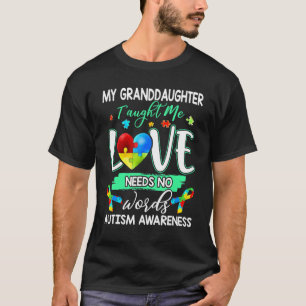 T-shirt Petite-fille M'a Appris L'amour N'a Besoin D'aucun