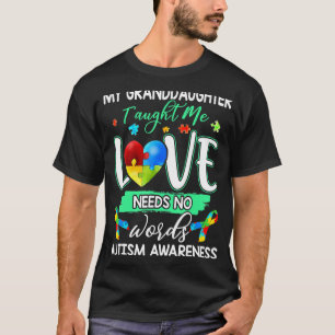 T-shirt Petite-fille M'a Appris L'amour N'a Besoin D'aucun