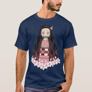 T-shirt Petite fille Nezuko