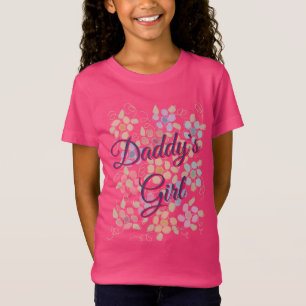 T-Shirt Petite fille papa Tee