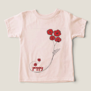 T-Shirt Petite Fille Poppy
