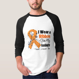 T-shirt Petite-fille - ruban de leucémie