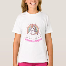 Petite Mademoiselle Licorne Magique Cute Nuage Arc