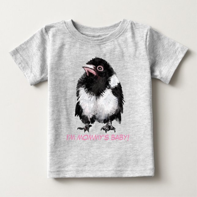 T-shirt petite magpie (Devant)