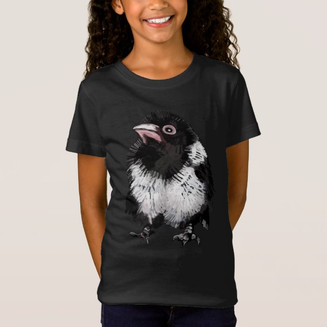 T-shirt petite magpie (Devant)