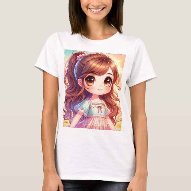 T-shirt Petite mignonne (Devant)