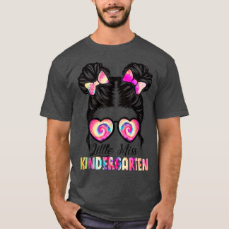 T-shirt Petite Miss Maternelle Filles Premier Jour De L'En
