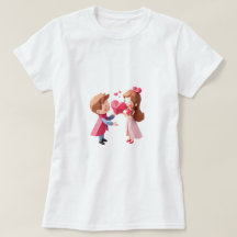 Petite Miss super-héros mignonne Amour Saint Valen