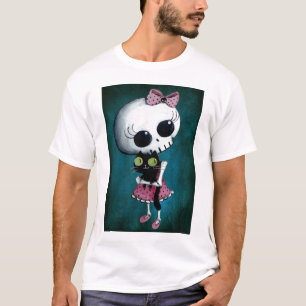 T-shirt Petite Mlle Death - beauté de Halloween
