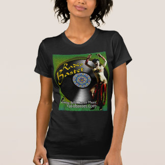 T-shirt Petite pièce en t de dames par radio de Bastet