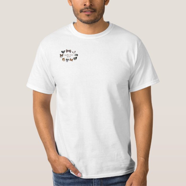 T-shirt Petite pièce en t de rondin de PHR (Devant)