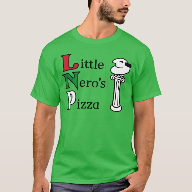 T-shirt Petite Pizza Neros Maison seule (Devant)