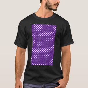 T-shirt Petite Polkadot Motif géométrique des années 1980 