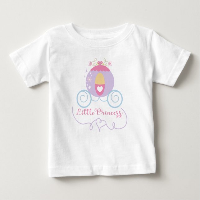 T-shirt petite princesse (Devant)