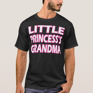 T-shirt Petite princesse grand-mère amitié mustang