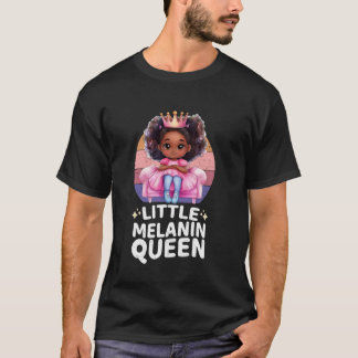 T-shirt Petite Reine de Mélanine Mois de l'Histoire des No