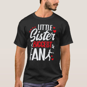 T-shirt Petite sœur classique, grande fan, sœur de karaté