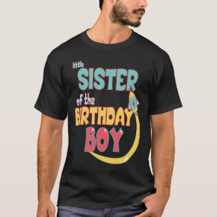 T-shirt Petite Soeur D'Anniversaire Robket Space Rocket Ma