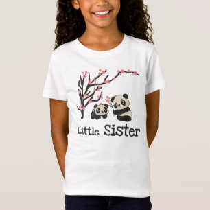 T-Shirt Petite soeur d'ours panda