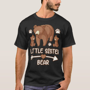 T-shirt petite soeur ours chemise, petite soeur ours 2 pet