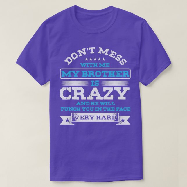 T-shirt Petite Soeur Petit Frère Grand Bro Lil Sis My (Design devant)