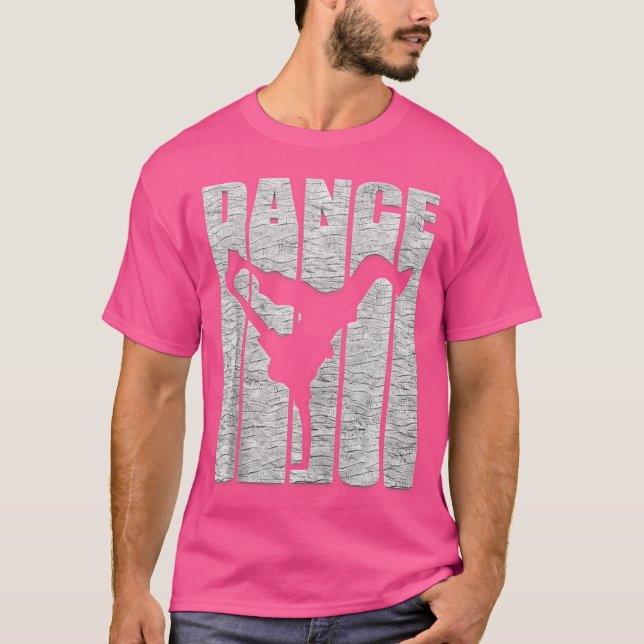 T-shirt Petite-Soirée Hip hop Danse Cadeau Silhouette B (Devant)