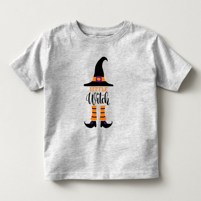T-shirt Petite Sorcière Petites Filles Enfant (Devant)