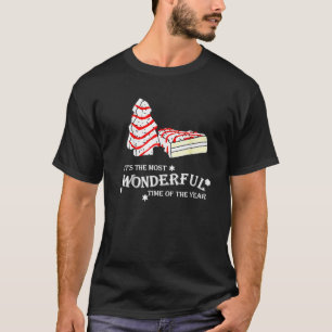 T-shirt Petite Tisthe Saison Arbre de Noël Gâteaux Debbi