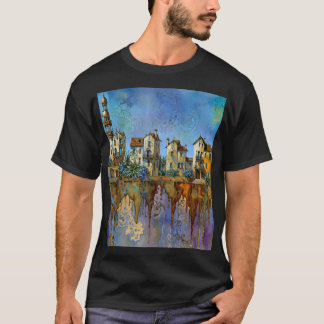 T-shirt petite ville amusante
