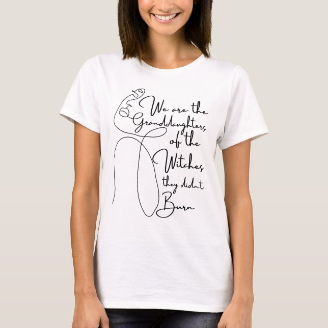 T-shirt Petites-filles des sorcières qu'elles n'ont pas br (Devant)